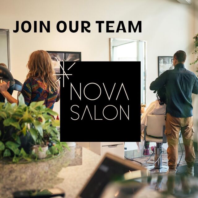 Now Hiring – we’re looking for passionate and skilled hair stylists to join our team. 

Located in Maplewood, our salon is filled with natural light, a borderline plant nursery, good music and a positive atmosphere.

We offer a flexible work schedule and a healthy, supportive work environment. We use clean, eco-friendly products and will give you all the tools to be successful. 

Interested? Send us a note or email us at novasalonsaintlouis@gmail.com